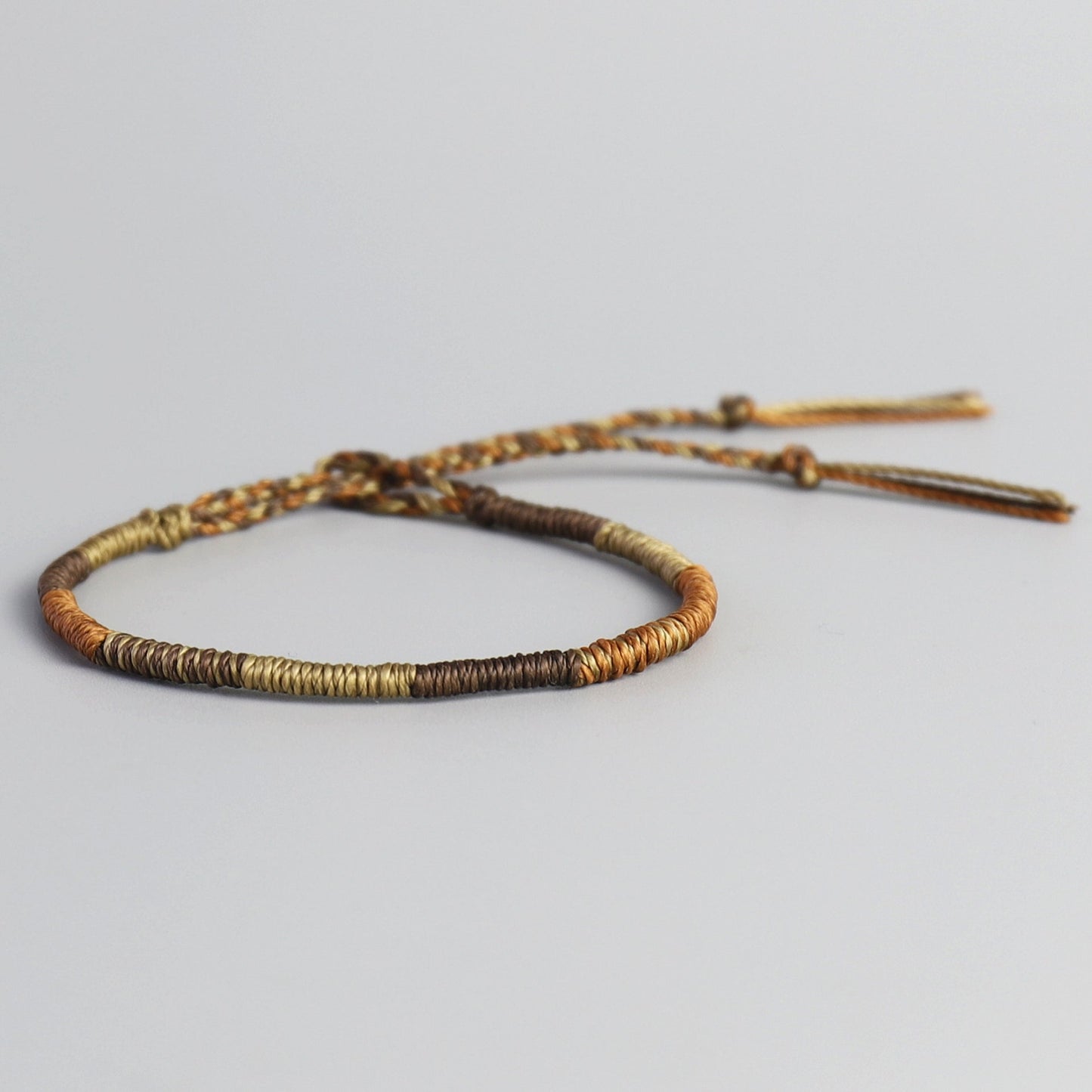 Handmade Tibetan Blessed Waterproof Thread for "Friendship, Cleansing & Purity" (warding off evil energy & spirit)