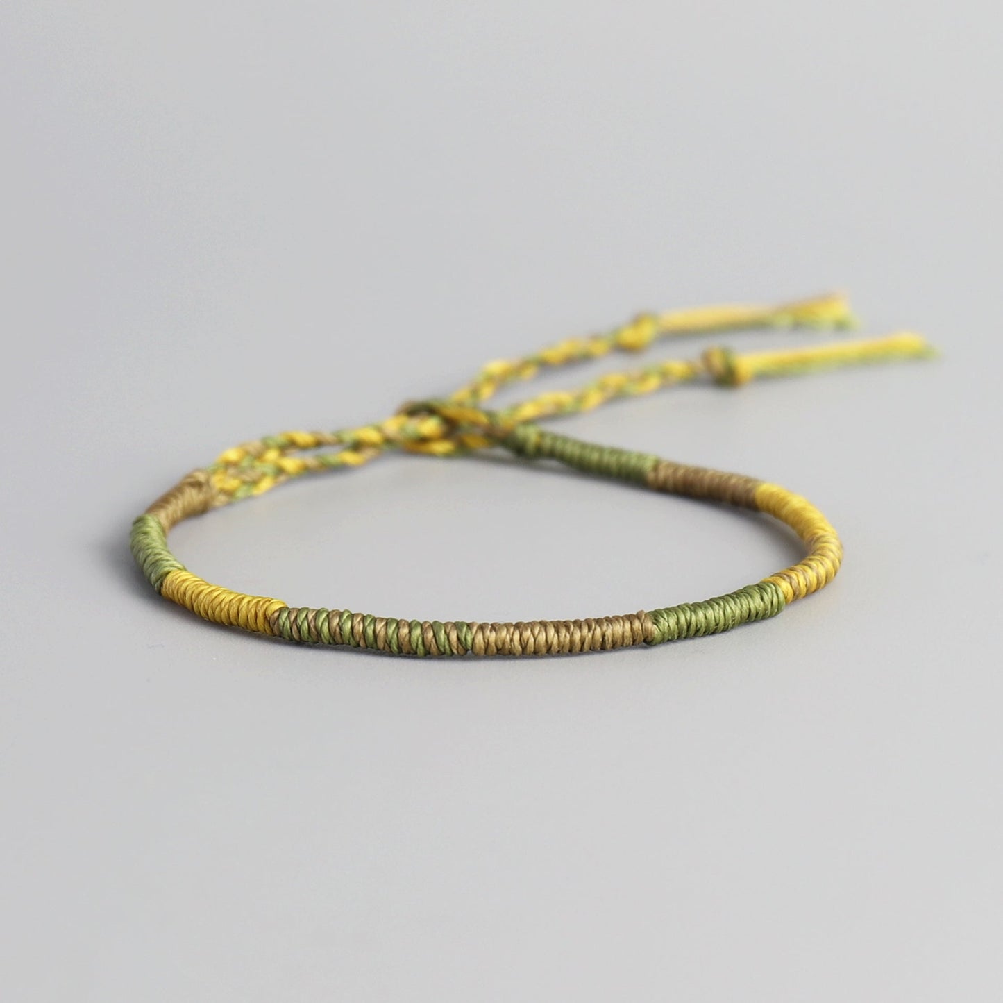 Handmade Tibetan Blessed Waterproof Thread for "Friendship, Cleansing & Purity" (warding off evil energy & spirit)