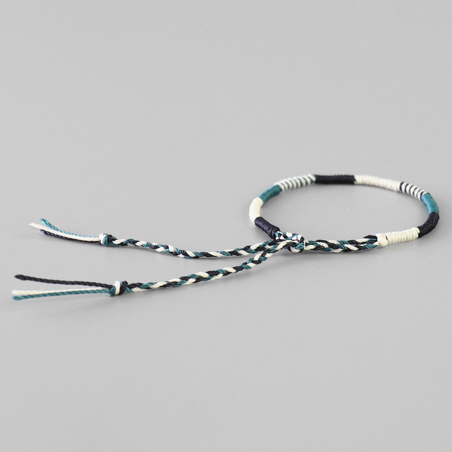 Handmade Tibetan Blessed Waterproof Thread for "Friendship, Cleansing & Purity" (warding off evil energy & spirit)
