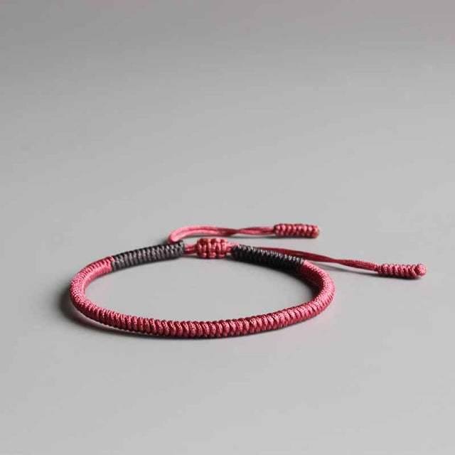 Handmade Tibetan Blessed Knots for "Happiness"